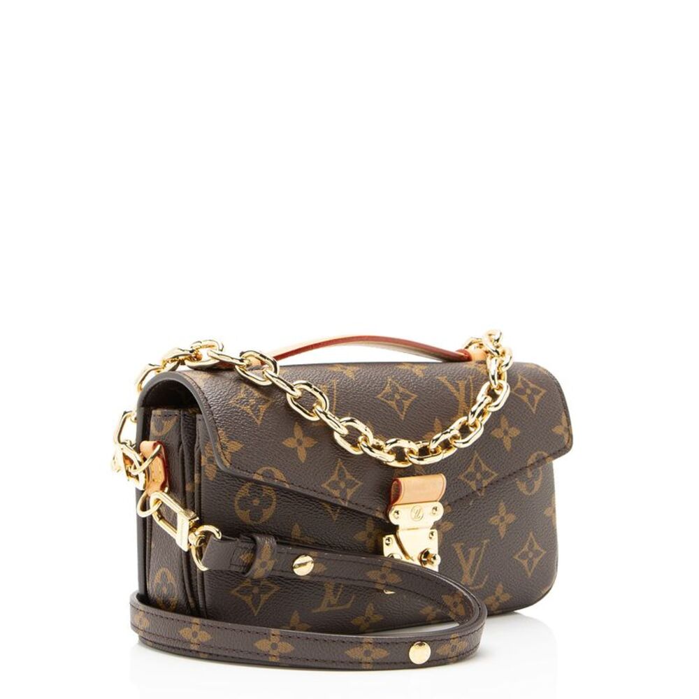 Louis Vuitton Monogram Canvas Pochette Metis E/W Shoulder Bag - Picture 2 of 9